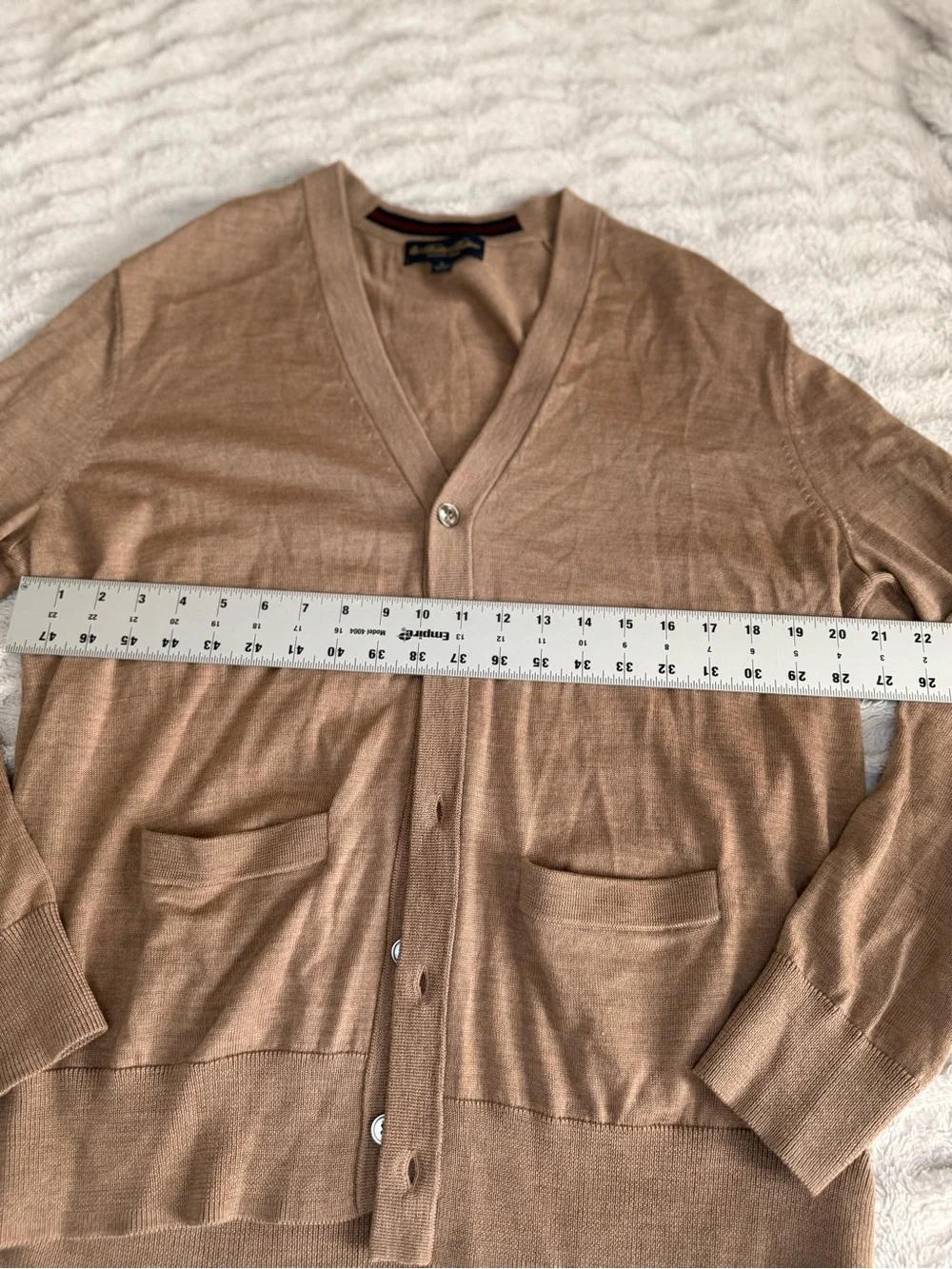 Brooks Brothers 100% Merino Wool Cardigan Size L